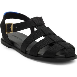 Rothy's The Fisherman Sandal in Black at Nordstrom, Size 10.5