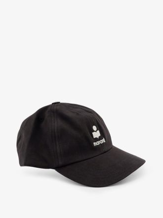 Isabel Marant Womens Baseball Hat Tomas Cotton Black