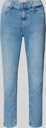 Angels Cropped Hose mit elastischem Bund Modell ORNELLA in Bleu, Gr&ouml;&szlig;e 34