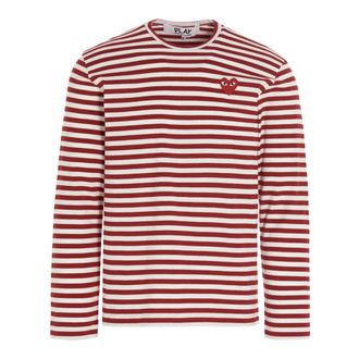 Comme Des Gar&ccedil;ons Heren, Tops, Rood, Maat: M Katoen