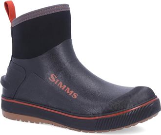 Simms Mens Challenger 7 Boot, Pull On Fishing Footwear, Black, 12
