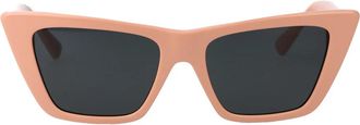 Jimmy Choo London Zonnebril - Dames - Zonnebrillen - Roze - 53 MM - Accessoires