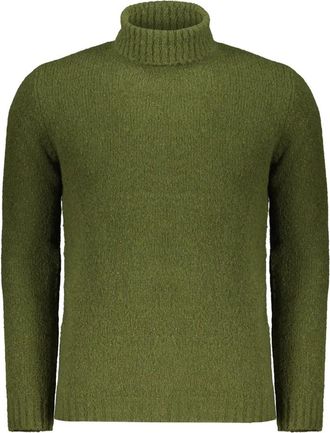 Moorer Elegante coltrui - Heren - Coltruien - Groen - M - Wol - Truien & Vesten