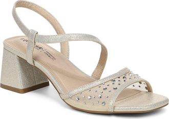 Life Stride Cheyenne Slingback Sandal in Platino Gold at Nordstrom, Size 7.5