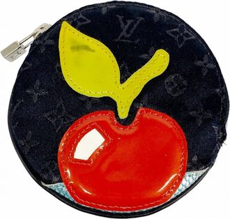 Louis Vuitton Noir Coin Purse/Coin Case (Pre-Owned)