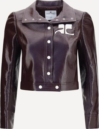Courr&egrave;ges Giacca in vinile Reedition Woman 38