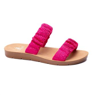Corkys Footwear Womens Iced Tea Sandals In Fuchsia