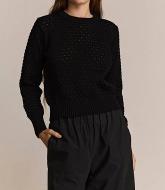 M.Patmos Diana Pullover Top In Black