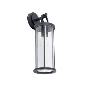 Lucande Lucande - L&aacute;mpara De Pared Exterior emmeline En Negro Aluminio