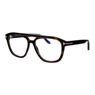 Tom Ford Optical Frame - male - Tom Ford - Glasses - Brown - 56 MM - Accessories