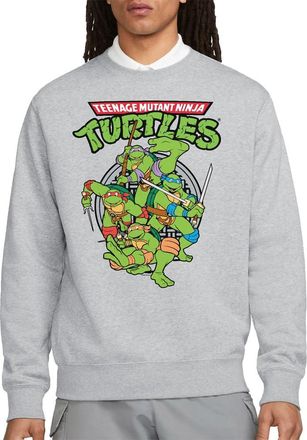 Teenage Mutant Ninja Turtles Tmnt Tmnt Group Crew Sweatshirt, Athletic Heather, XX-Large