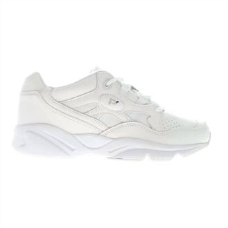 Prop&eacute;t Womens Stana Slip-Resistant Leather Sneaker In White