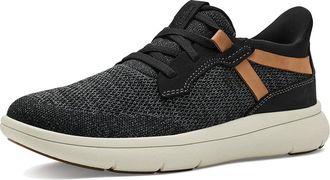 Florsheim Fleet Knit Elastic Lace Slip-on Mens Shoes Black : 10.5 W (3E), Leather/Textile