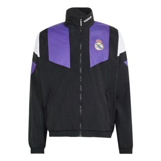 adidas Real Madrid EQT Tracksuit Top Asia Sizing Black KG5373