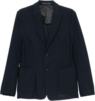 Giorgio Armani iconisch blazerjack met enkele rij knopen