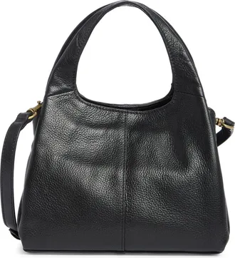 Lucky Brand Sue Leather Crossbody Shoulder Bag in Black at Nordstrom Rack