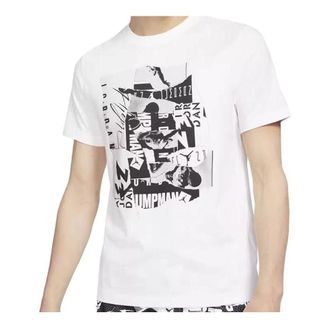 Nike AS M J BRAND JM FLT AOP SS CRE White DA9880-100