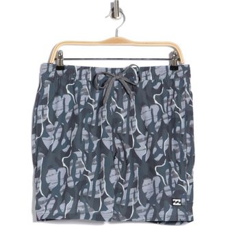 Billabong Zion Volley Swim Trunks in Alloy at Nordstrom Rack, Size X-Large
