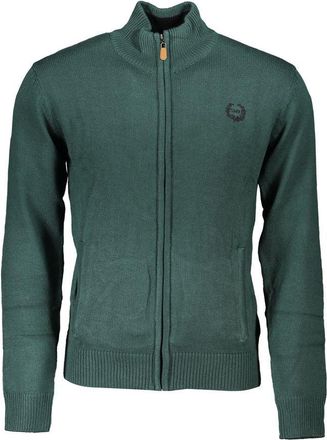 Gian Marco Venturi Gianmarco Venturi Groene Katoenen Heren Cardigan