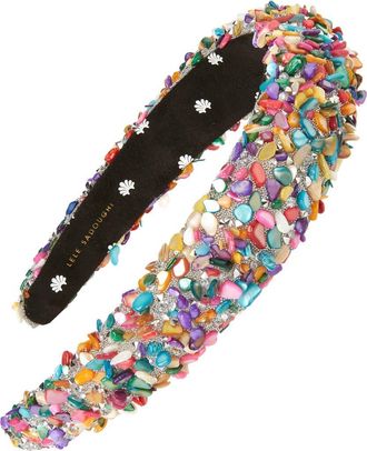 Lele Sadoughi Alice Crystal Headband in Crystal Confetti at Nordstrom