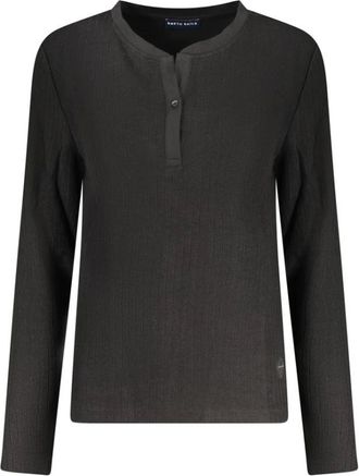 North Sails Tops, Dames, Zwart, M, Polyester, Long Sleeve Sweater