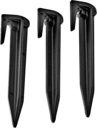 OEM Paquete De 100 Estacas Para Alambre Perimetral De C&eacute;sped, Estacas De Jard&iacute;n, Ganchos Para Cortac&eacute;spedes Rob&oacute;ticos, Estacas De Soporte Para Cables De A