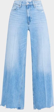Paige Portia Distressed Wide-Leg Jeans