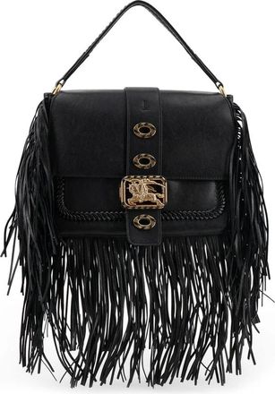 Burberry Small Rider Bag - Dames - Handtassen - Zwart - ONE Size - Leer - Tassen