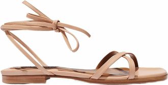 Margaux Eyewear The Wrap Sandal in Rose at Nordstrom, Size 41.5