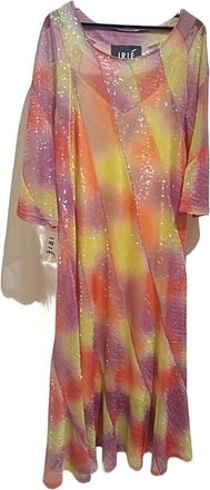 Irié Abito con paillettes - Giallo