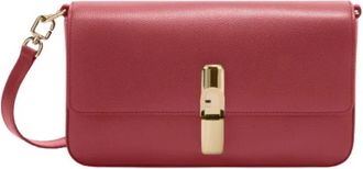 Furla Iride Crossbody S - Dames - Schoudertassen - Rood - ONE Size - Leer - Tassen