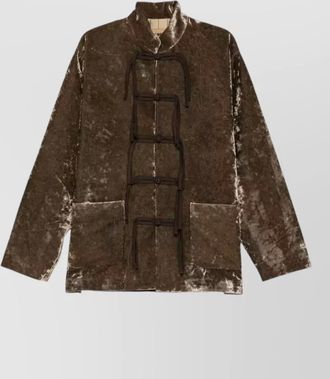 Uma Wang velvet jacket