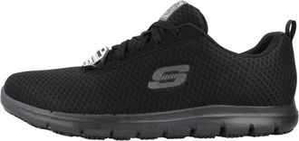 Skechers Ghenter - Bronaugh SR Sneakers - Dames - Sneakers - Zwart - 36 EU - Schoenen