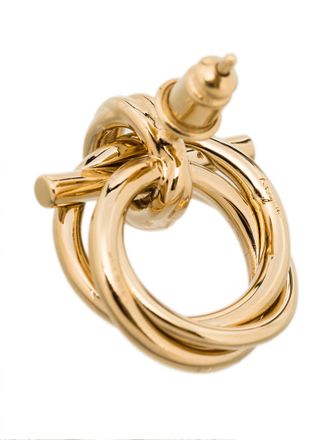Ferragamo Gancini Torchon Earrings - Gold