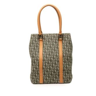 Dior Pre-owned Tote Bags, female, Green, Size: ONE SIZE Pre-owned Canvas Tote