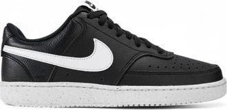 Nike Court Vision Lage Leren Sneakers - Heren - Skateschoenen - Zwart - 38 1/2 EU - Fitness
