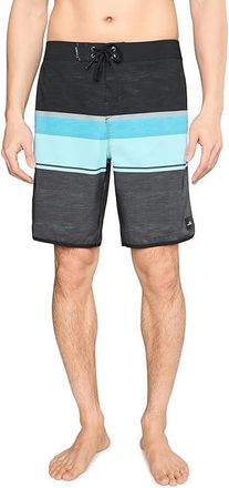 O'Neill Lennox Scallop 19 Boardshorts Mens Swimwear Phantom : 38, Elastane/Polyester