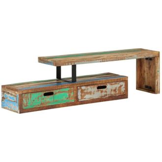 vidaXL Vidaxl - Supporto tv in Legno Massello di Recupero
