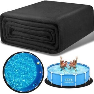 OEM Alfombra Para Piscina, Revestimiento Redondo Grueso Para Piscina, Alfombra Para Piscina Elevada, Cubierta Redonda Para Piscina Elevada Para Piscinas E