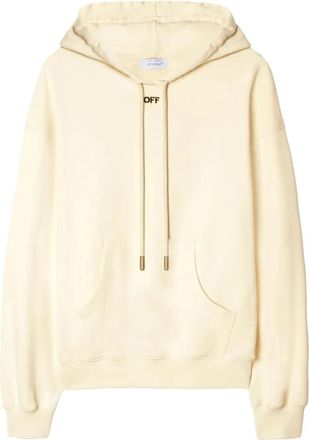 Off-white Cloud Arrow hoodie - women - Cotton - S - Neutrals