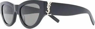 Saint Laurent Eyewear SLM94001 Sunglasses - Black