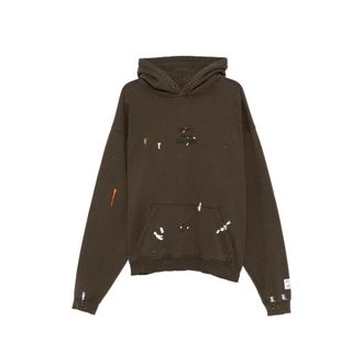 Gallery Dept. Paint-splatter Hooded Sweatshirt