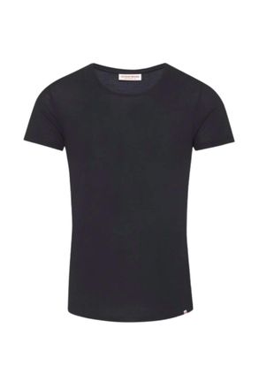 Orlebar Brown Mens Cashmere Short Sleeve Tee In Night Iris