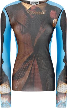 Jean Paul Gaultier Re-Edition - The Tennis Suit Top Multicolor-Donna