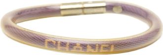 Chanel Pre-owned Jewellery, female, Purple, Size: ONE SIZE Pre-owned Bracelet