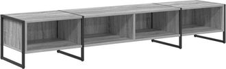 vidaXL TV Cabinet Grey Sonoma 170.5 x 36 x 30.5 cm Engineered Wood vidaXL