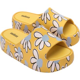 Melissa Platform Sandal in Yellow/White at Nordstrom Rack, Size 10