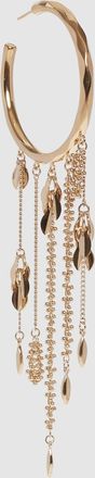 Isabel Marant Boucles DOreilles Fringe Hoops Dore