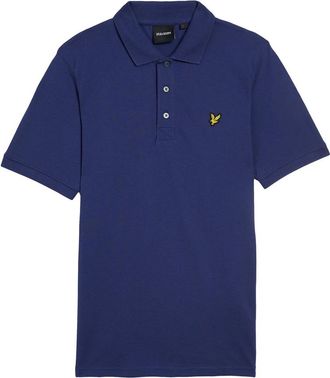 Lyle & Scott Polo Shirt - Heren - Polos - Blauw - L - Katoen - Tops