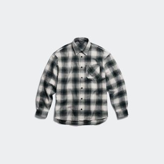 Canada Goose Albion Long Sleeve Shirt (Men, Dorset Plaid Grey Green, XS)